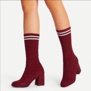 Catherine Malandrino Pulley Sock Booties size 7